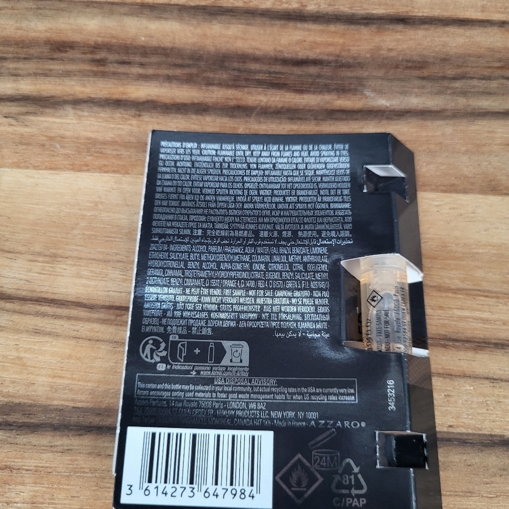 Perfume Sample Set with Billie Eilish, Jo Malone, Noyz and Azzaro - Picture 4 of 6